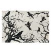 Halloween Black Crow Placemat Restaurant Decoration Insulation Pad