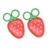 2pcs /Pack Cute Vegetable And Fruit Shape Children Paper Cutting Round Head Scissors
