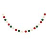 2m Wool Felt Balls Garland 20 Balls Colorful Flags For Festival Party Christmas Home Decoration