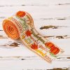 4.55m x 6.3cm Thanksgiving Ribbon Multi-purpose Harvest Season Gift Box Packaging Ribbon