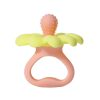 Flower Shaped Silicone Infant Teether Baby Soothing And Strengthening Boilable Teether