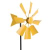 Landscape Craft Rotating Windmill Ornament Outdoor Rustic Garden Decoration Inserts
