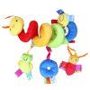 Baby Caterpillar Cot Spiral Toy Cartoon Animal Baby With Rattle Bee Pram Hanging Soothing Toy