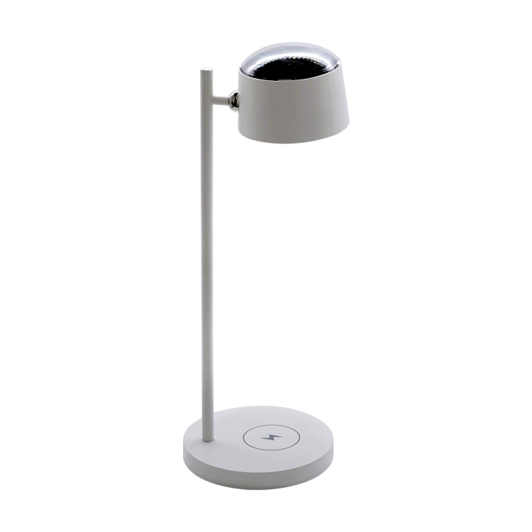 Multifunctional Magnetic LED Smart Projection Desk Lamp with Wireless Charging Function