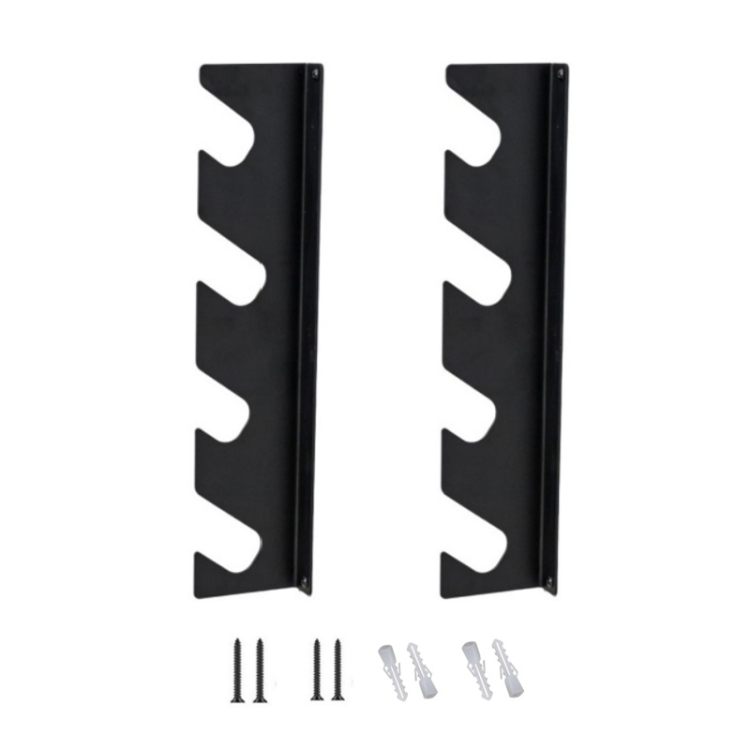 2pcs / Set Garden Patio Tools Organizing Storage Metal Wall Mounted Shelf