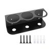 Wall Mounted Metal Three Hole Spray Can Holder For Garage Spray Can Storage