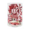 14pcs /Set Christmas Tree Ornaments Lollipops Swirls Painted Candies