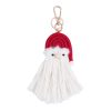 Holiday Cartoon Cute Santa Claus Bag Ornament Keychain Pendant