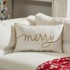Christmas Pillowcase Holiday Decorative Cushion Cover, Pillow Core Not Included