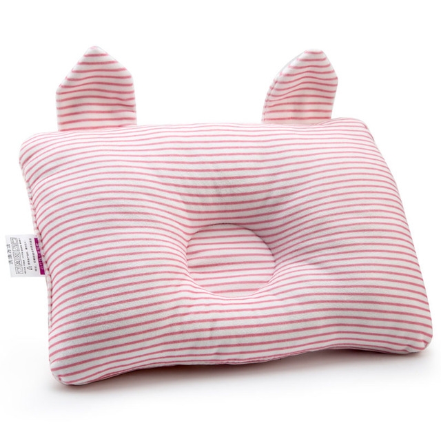 Baby Shaping Pillow Prevent Flat Head Infants Bedding Pillows for Baby Newborn Boy Girl