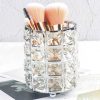 Crystal Pencil Holder Storage Tube for Cosmetic Brush