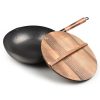 Vintage Traditional Handmade Uncoated Wok Pan