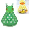Baby Shower Bath Toys Storage Mesh Bag with Strong Suction Cups
