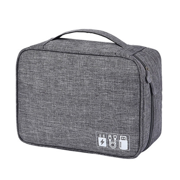 Digital Cable Bag Men Portable Travel Gadgets Pouch Power Cord Charger Headset Organizer