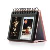 Calendar Style Desktop Standing Brand Name Folder Mini Desk 3 inch 68 Photos Album Book