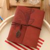 PU Leather Vintage Antique Kraft Paper Photo Albums