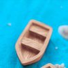 Retro Wooden Boat Model Resin Craft Accessories