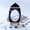 Nordic Wood Rocket Money Box Toys Living Room Decoration Piggy Bank