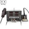 BAKU ba-8305D 220V 3 in 1 4 Digital Display Hot Air Gun Set, EU Plug