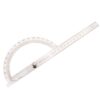0-180 Degree Stainless Steel Protractor Angle Finder with 0-150mm Arm Measuring Ruler Tool