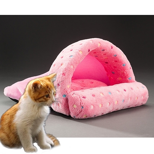 Pet Supplies Detachable Pets Nest Cute Slippers Shape Mongolia Bag Cat Dog House, Small, Size:50*40cm
