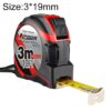 Aoben Retractable Ruler Measuring Tape Portable Pull Ruler Mini Tape Measure, Length: 3m Width: 19mm