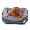 Candy Color Four Seasons Genuine Warm Pet Dog Kennel Mat Teddy Dog Mat, Size: 3XL, 110×82×20cm