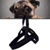 Pet Dogs A7 Reflective Polyester Chest Harness Lead Leash Traction Big Dogs Safety Chain Rope Collar, Size: S, 2.0*50*62cm