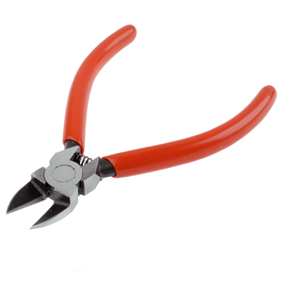 Plastic Nippers,125mm MTC Micro Plastic Outlet Forceps Nippers Flat Blade ideal for Precise PCB Work