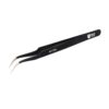 BEST BST-729 202 Stainless Steel Anti-static Curved Tip Tweezers
