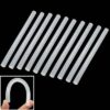 10x Practical Transparent White Hot Melt Glue Stick, Size: 270 x 11mm (10pcs in one packaging, the price is for 10pcs)