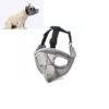 Pet Bulldog Mouth Cover Mask Pet Supplies,Tongue Out Version