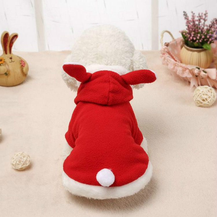 Pet Clothing Dog Pink Tender Bunny Ears Clothes