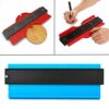 10 Inch Multifunctional Woodwork Irregular Contour Arc Gauge Tool