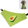 Refreshing Avocado Pet Scarf Three-layer Thickened Waterproof Saliva Towel