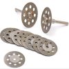 8 Holes Emery Cutting Chip Jade Saw Blade Electric Grinder Accessories