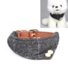 Dog Collars Pet PU Triangle Collars