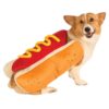 Funny Burger Pet Clothes Dogs Cat Fall Winter Hot Dog Pet Clothes