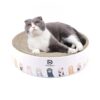Round Corrugated Cat Scratcher Claw Sharpener Toy Bed