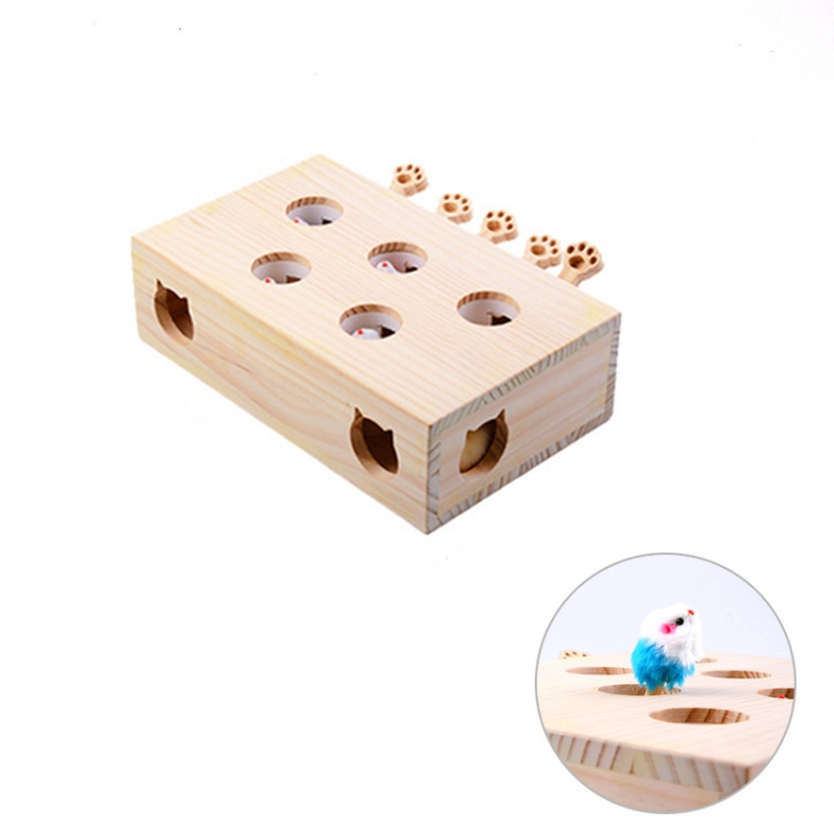 Hamster And Cat Toys Solid Wood Cat Supplies