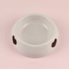 Dog Bowls Plastic Love Single Bowl Pet Bowl Cat Food Bowl