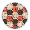 Pet Slow Eating Anti-Choke Slip Bowl Silicone Suction Cup Honeycomb Bowl