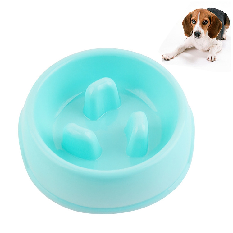 Pet Bowl Cat Bowl Feeder Anti-Choking Slow Food Bowl Thickened Dog Bowl