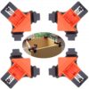 4 PCS/Set 90 Degree Woodworking Right Angle Clip