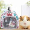 LOVOYAGER Hamsters Out Bag Summer Pet Breathable Cage