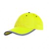 AS-610 Traffic Safety Reflective Sunshade Cap Sport Breathable Fluorescent Cap