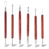 Double-head Radium Silk Knife Ceramic Clay Carving Tool
