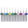 10 In 1 PCB Tungsten Steel Drill Bits Carving Miniature Drill Bits, Size: