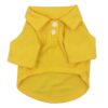 Candy Coloured Dog Polo Shirt Short Sleeve Pet Clothing