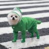 All-inclusive Pet Four-leg One-piece Outdoor Waterproof Raincoat
